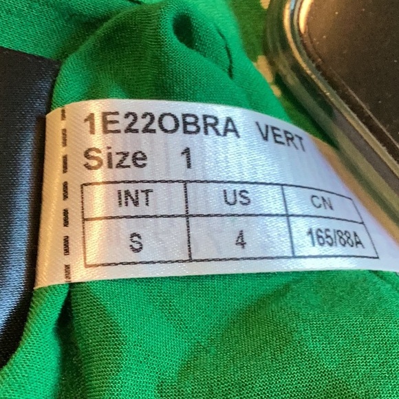 Ba&sh Green and White Floral Dress S - Picture 12 of 13